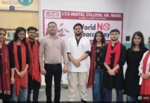 आईटीएस डेंटल कॉलेज में विश्व तंबाकू निषेध दिवस 2026 का आयोजन, उद्योगों की रणनीतियों को उजागर करना” रही