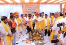 Shri Ramleela News : साइट-4 में रामलीला मंचन के लिए भूमि पूजन संपन्न, 11 से 21 अक्टूबर तक होगा विजय महोत्सव 2026, वैदिक मंत्रोच्चारण के बीच हुआ हवन-पूजन